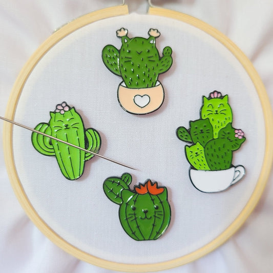 Catcus Needle Minders for Hand Embroidery
