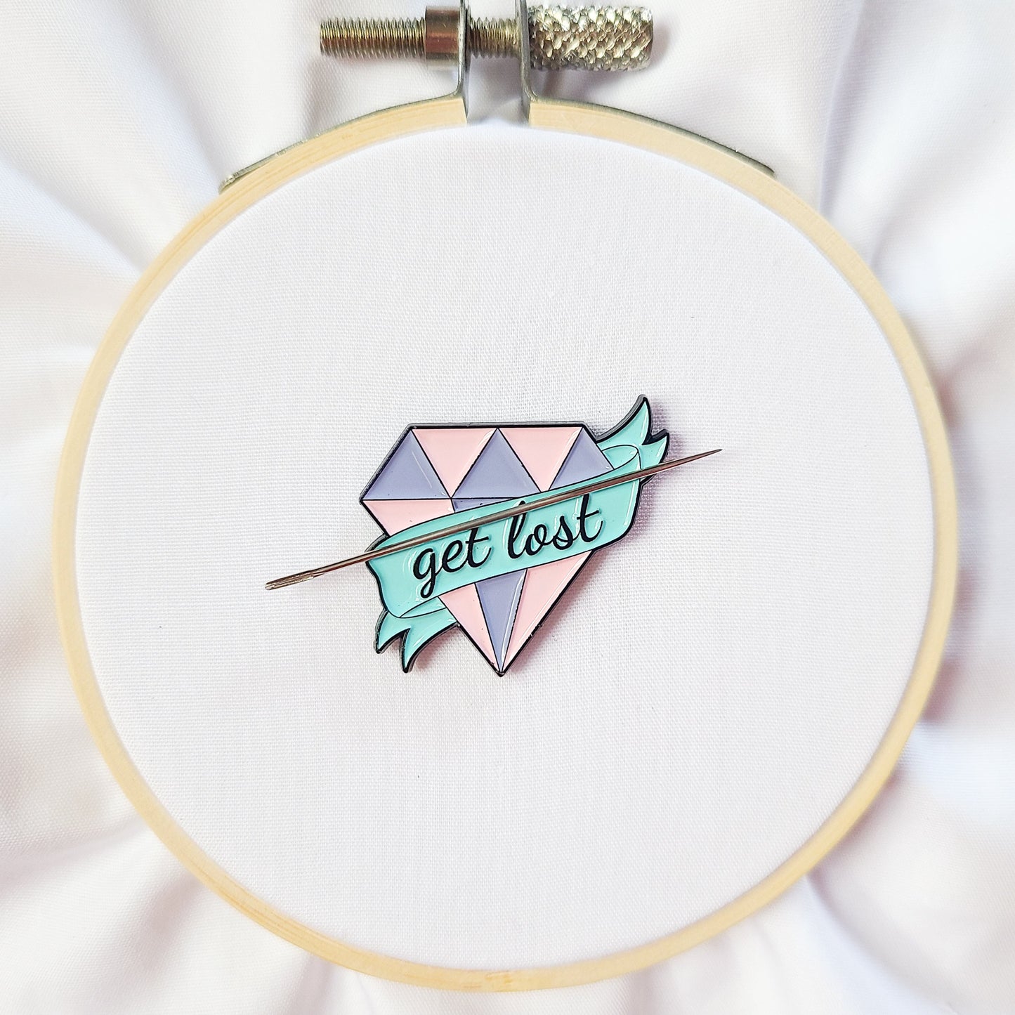 Get Lost Needle Minder for Hand Embroidery