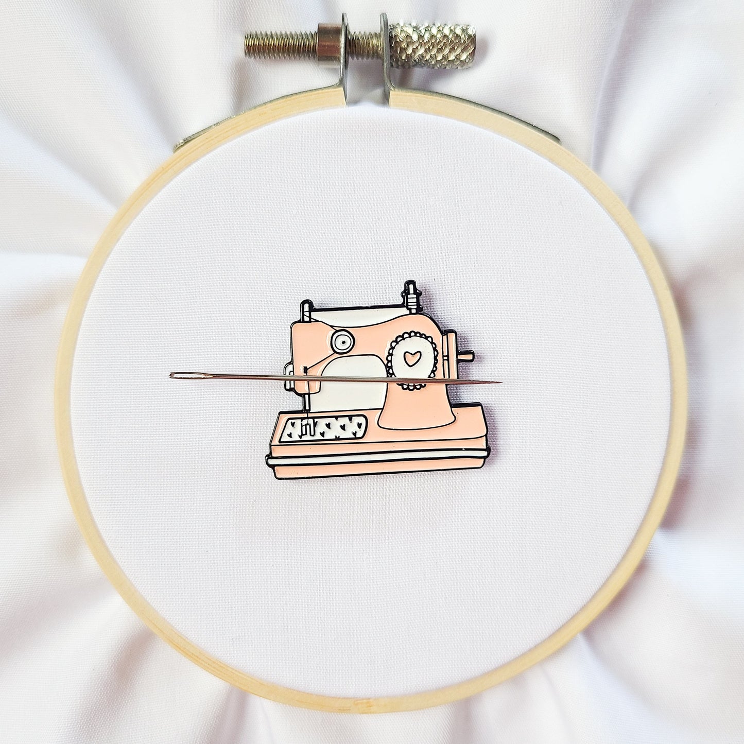 Sewing Machine Needle Minder for Hand Embroidery