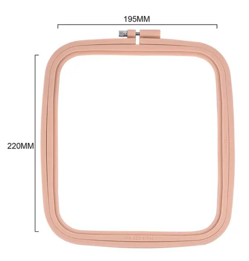 Plastic Rectangle Embroidery Hoop