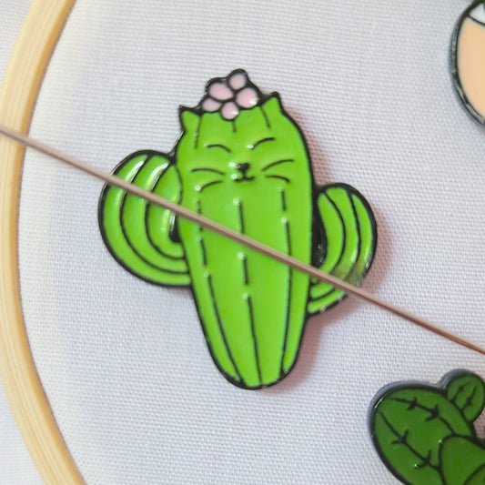Catcus Needle Minders for Hand Embroidery