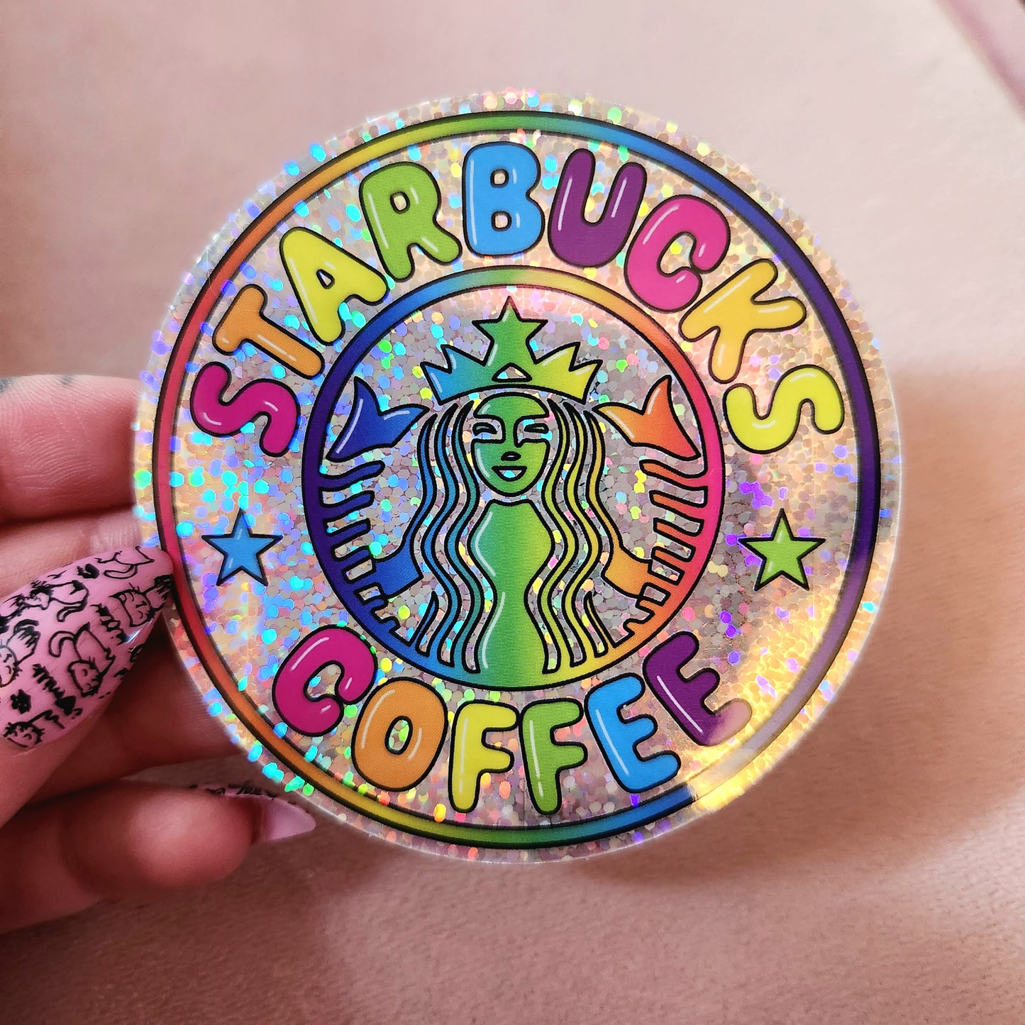Unicorn Starbucks Sticker - Starbucks - Phone Case