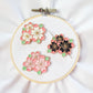 Flower Needle Minder for Hand Embroidery